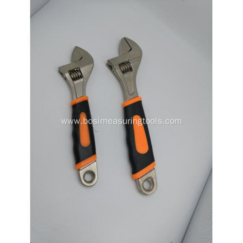 Double Color Adjustable Spanner Wrench 8'' 10'' 12''